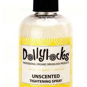 Dollylocks Unscented Tightening Spray plant base formulation Bottle, tame frizzy